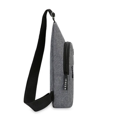 Chest Bag Mens One Shoulder Crossbody Bag Large Capacity Ou