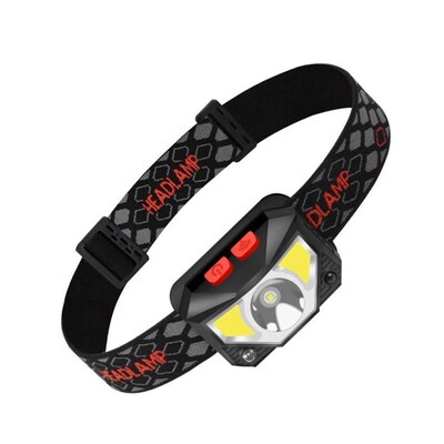 Hands-free LED Headlamp Motion Sensor head lamp头灯headlight