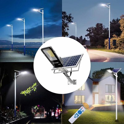 200W Powerful Solar Light Outdoor Solar Street Light 6000mah