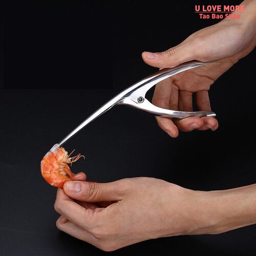 Stainless Steel Shrimp Peeler Prawn Shrimp Deveiner Fishing