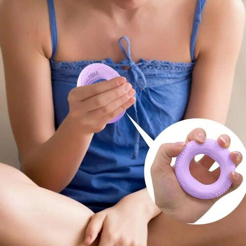 Hand Strengthener Rings 20-60Lb Grip Circle Strengthen Arm M