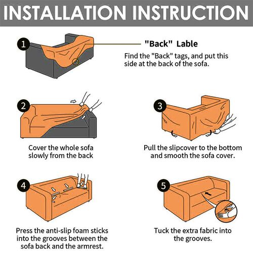 Printed Sofa Cover Stretch Couch Cover Sofa Slipcovers for C