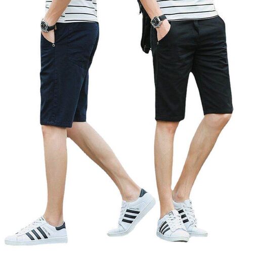 Summer Thin Five-point Pants Mens Casual Shorts Mens Pure