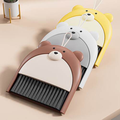 Cartoon Desktop Broom and Dustpan Set, Car Broom, Bed Hair S