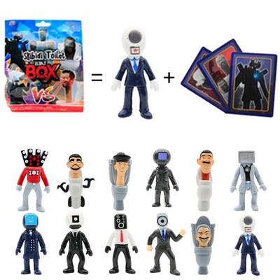 Skibidi Toilet Figure Mystery Box Blind Box Toys Gifts for K
