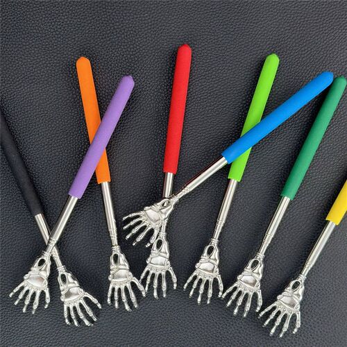 Stainless Steel Back Scratcher Telescopic Scratching Massage