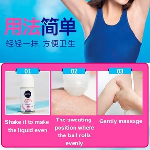 Nivea Roll-On Antiperspirant Deodorant For Men And Women