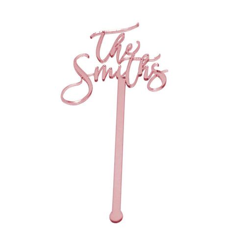 100pcs Personalized Drink Stirrers Cocktail s Name Hand Lett