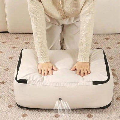 Comforter Storage Bag With Side Grips Big Blanket Organizer