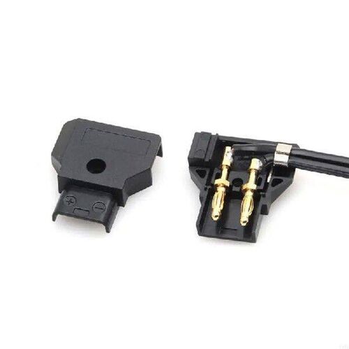 5 Pcs D-Tap Plug DIY 2 Pin Male Connector For DSLR Rig