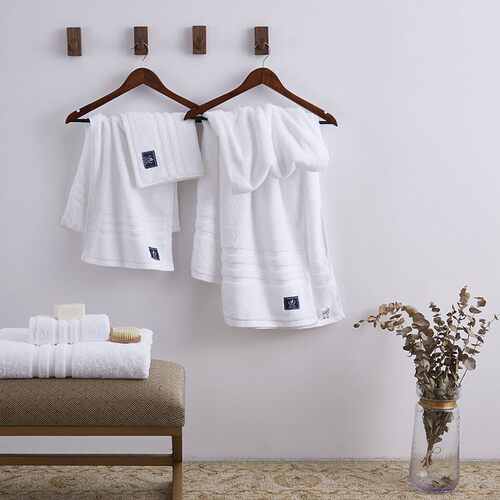 Luxury Hotel White Bath Towel Set Large Thick Towels 浴巾3件