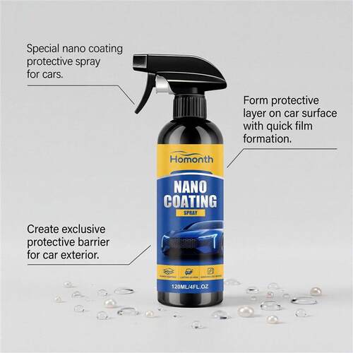 HOMONTH Nano Coating Agent for Car Paint Surface Polishing,