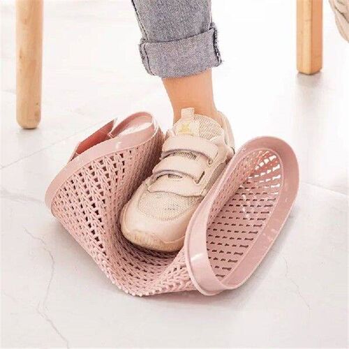 Hollow Trash Can Circle Rattan-like Round Lidless Garbage