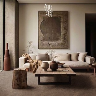 古香古色做旧复古质感砖R11防滑地砖民宿餐厅咖啡厅商业空间瓷砖