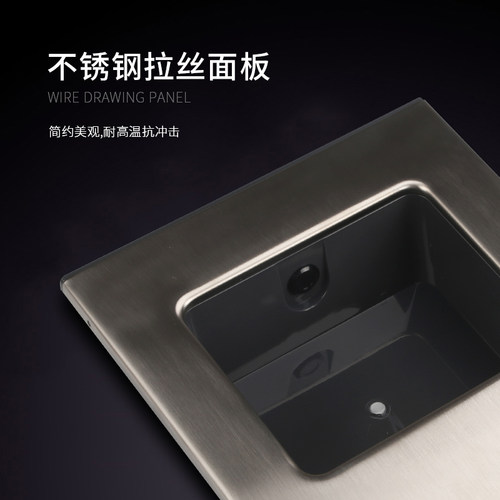 保利德免插线门禁配件感应医院门自动门开关一体式脚踏开关YS