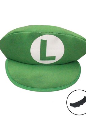 Super Mario Bros Luigi Cartoon Cosplay Hat Classic toys Anim