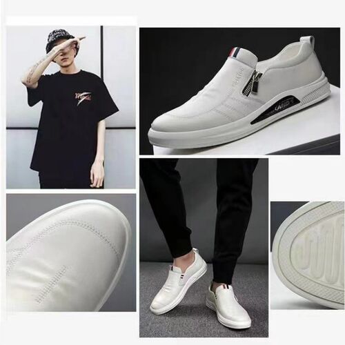 Mens Leather Shoes 2023 New Breathable Business Dress Shoe