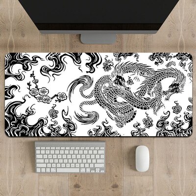 Large Mouse Pad Cute Cartoon Table Mat Game Learning Office