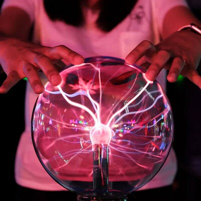 Magic Crystal Plasma Ball Lamp 3 4 5 6 8 Inch Electric Lamp