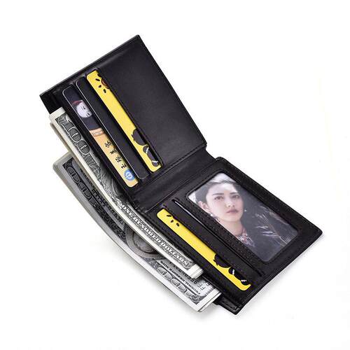 Slim Wallet Front Pocket Wallet Thin Bifold Design for Men