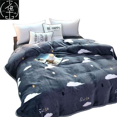 winter blanket soft warm quilt comforter Coral velvet blanke