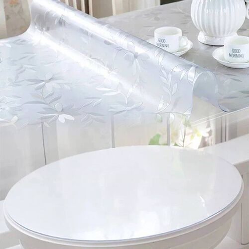 Soft Glass Tablecloth PVC table cloth Clear/Matte Oilproof W