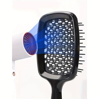 Hair Styling Kit for All Hair Types - 7Pcs Set with Detangle