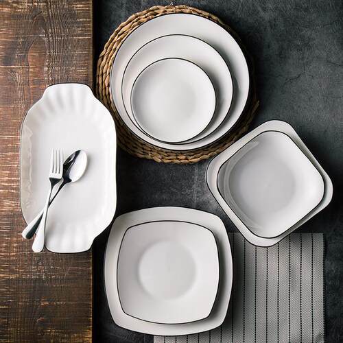 西餐牛排盘 dinner plates ceramic steak dishes western fo