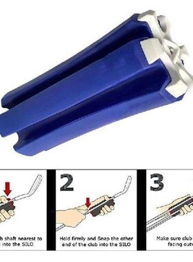 Portable Golf Club Carrier Holds up to 6 Golf Clubs Keeps