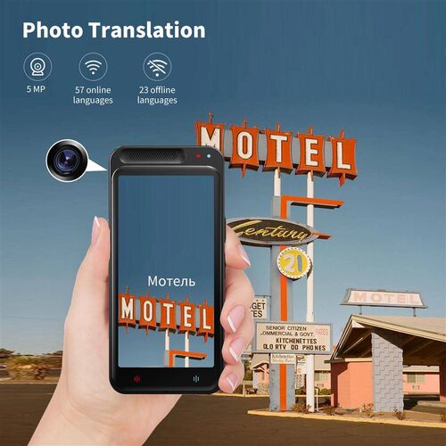 Z6 Language Translator Device supports Two-way Real-time Tra