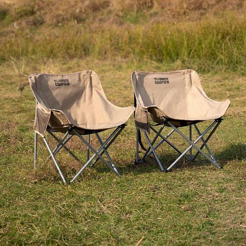 Outdoor Folding Moon Chair Portable Chair Camping Chair Picn