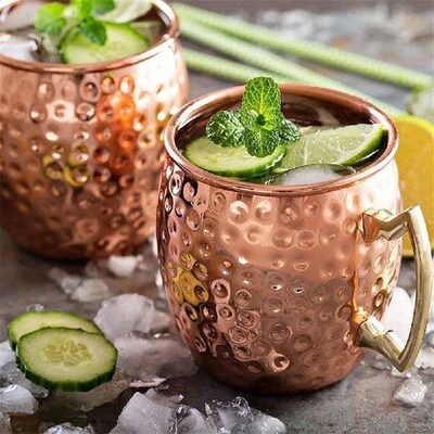 Mug Drum-Type Beer Cup Coffe Water Glass Drinkware