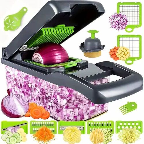 Hot 14/16 in 1 Multifunctional Vegetable Chopper Slicer Shre