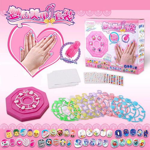 Girl Toys Play House Makeup Dress Up Nail Makeup Set, Childr