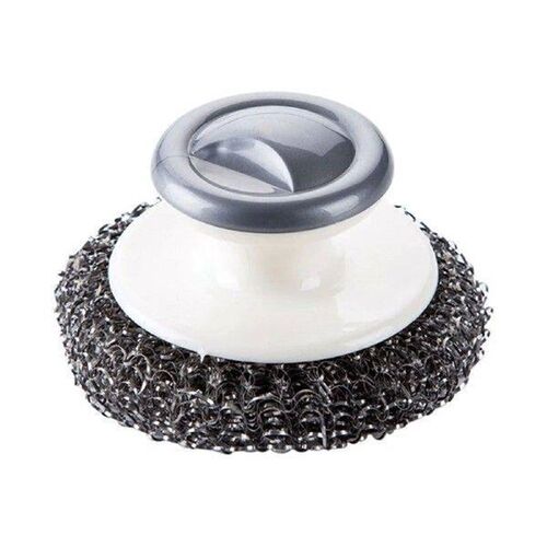 Multipurpose Dish Brush With Handle Kitchen Steel Wool