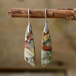 Geometric Stone Emperor Nat Earring Popular Pendant Bohemian