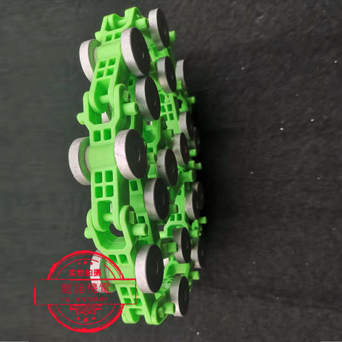 江南嘉捷扶梯回转链西尼回旋链铝轮扶手带滑轮羣组西子奥的斯绿色