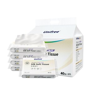 Tissue Facial Softening 50Packs Paper Scentless Napkin Baby