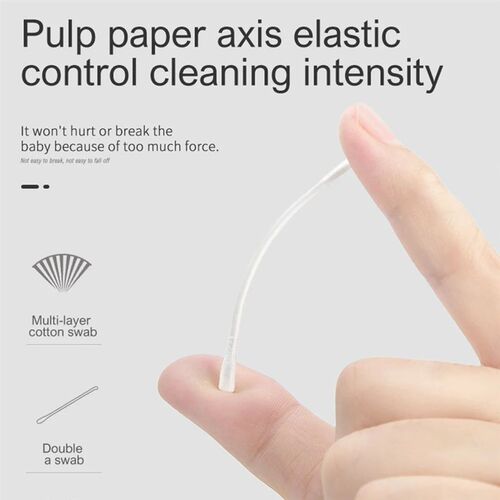 Bubble Cleanser Cotton Swab Baby Ear Cleaning Disposable St