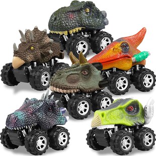 Dinosaur Pull Toys Mini Back Monster Cars Car Set Toy Truck