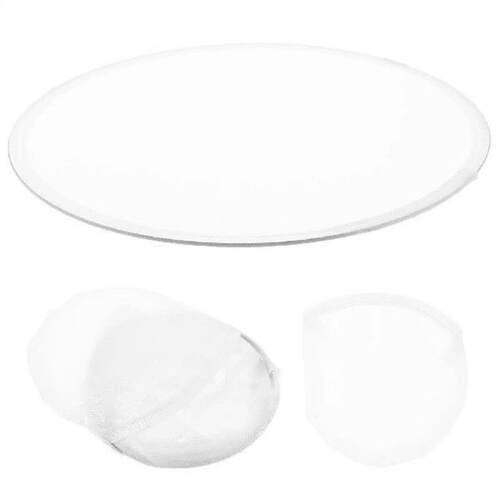 2 Pcs Round Handheld Fan Folding Classic Foldable The