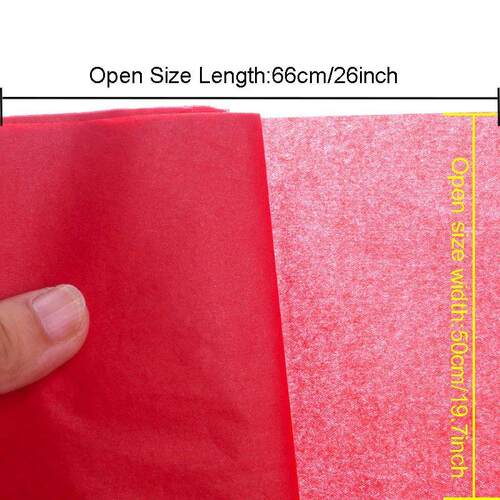 10Sheets Tissue Paper 50x66cm Flower Packaging Gift Craft Pa