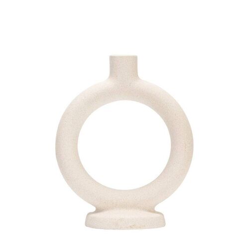 Ceramic Candle Holder Home Decor Candlestick Living Room Dec