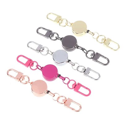 Retractable Badge Key Holder Holder Badge Reel Anti-theft Me