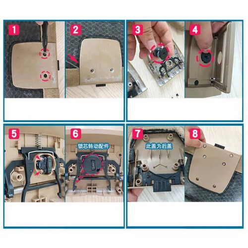 Car Trunk Tail ver Bottom Plate Mat Floor Carpet Handle Auto