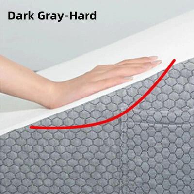 2 Pcs Memory Foam Bed Wedge Pillow/Neck Pillow For Back, Leg