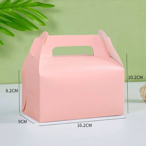 5/10/20pcs Kraft Paper Gift Box For Wedding Birthday Baptism
