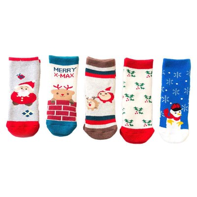 2025 FW Combed Cotton Terry Socks Thick Baby Kid Socks Mid T