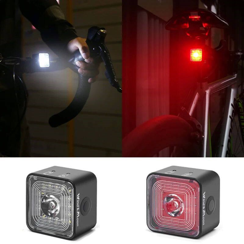 120LM Bicycle Smart Brake Sensing Light Rear/Front Sets IP66图片