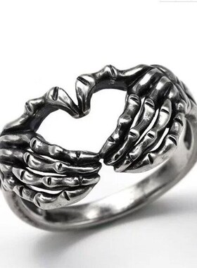 Vintage Ghost Finger Rings For Women Men Teens Retro Classic